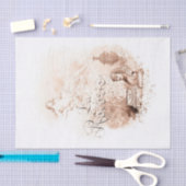 アクラシックートデコパージ 薄葉紙 (クラフト)