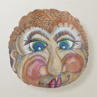 アクリお洒落ルスケッチの枕デザイン ラウンドクッション