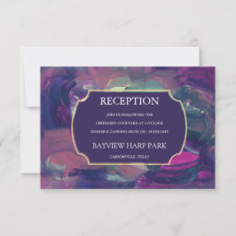 アクリはっきりしたル絵画披露宴カード 招待状