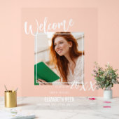 アクリエレガントルのウェルカムサイン | カスタム写真&文字 アクリルサイン (ウェディング)