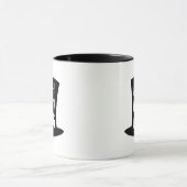 アクリスマスカロルバフンバグホリデーコーヒーマグ マグカップ (中央)