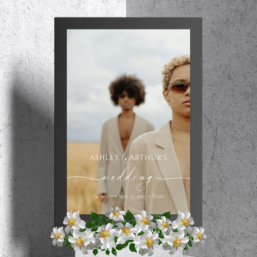 アクリパーソナライズされたル結婚の写真 アクリルサイン