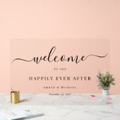 アクリモダンルの印結婚象の後で幸せに アクリルサイン (ウェディング)