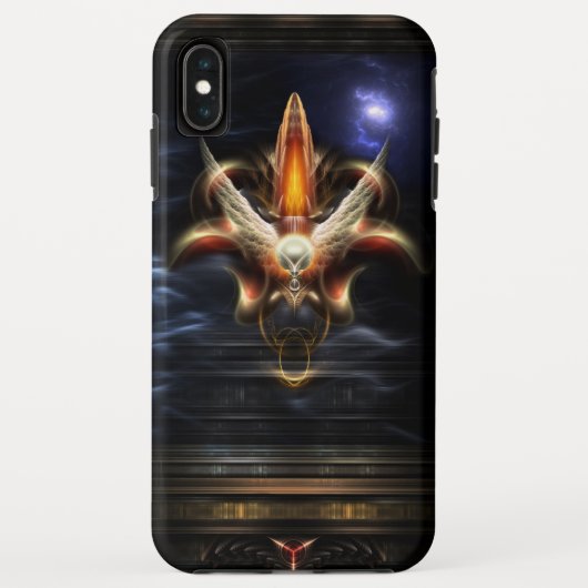 アクリラントーチファイアポートレート Case-Mate iPhoneケース (裏面)