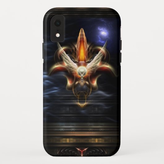 アクリラントーチファイアポートレート Case-Mate iPhoneケース (裏面)