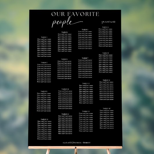 アクリルお気に入りの系人結婚席表 アクリルサイン (ニュートラル)