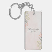 アクリルお洒落キーチェーン キーホルダー (正面左)