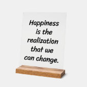 アクリルのサインを変えられる アクリルサイン (傾斜)