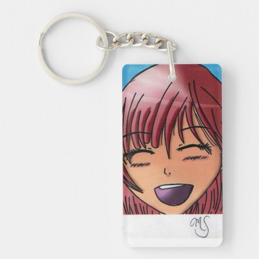 アクリルのデザインあなた自身のKeychain キーホルダー (正面)