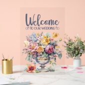 アクリルの印結婚象へようこそ アクリルサイン (ウェディング)