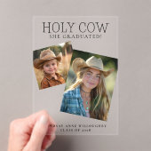 アクリルの発表を卒業した聖素朴牛 アクリル招待状 (インサイチュ (ポータブル))