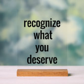 アクリルの看板に値するもの アクリルサイン (ニュートラル)