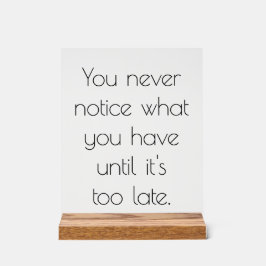 アクリルの看板に気づかない アクリルサイン