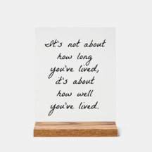 アクリルの看板はどれくらい生きてきたか