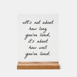 アクリルの看板はどれくらい生きてきたか アクリルサイン