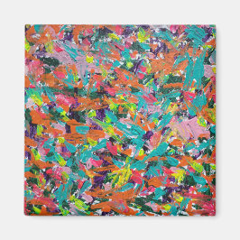 アクリルの色と絵を描表現 マグネット