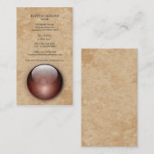 アクリルの視野の宝石の縦の名刺 名刺 (正面/裏面)