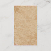 アクリルの視野の宝石の縦の名刺 名刺 (裏面)