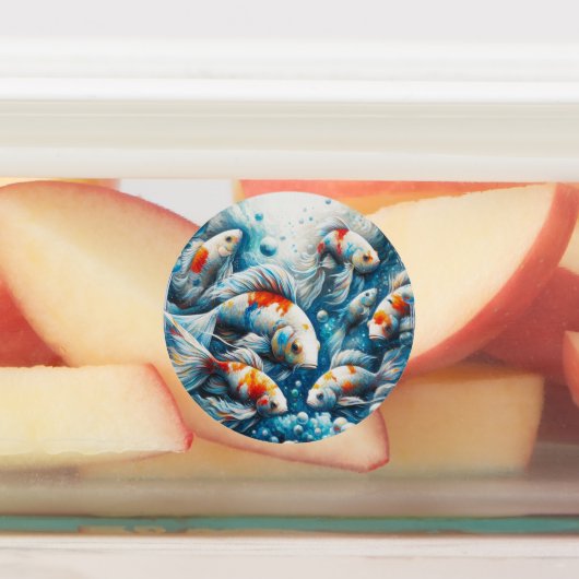 アクリルの魚とサンゴの水中芸術 ラベル (貼付)