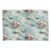 アクリルの魚と珊瑚の水中絵を描芸術