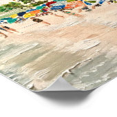 アクリルの「フォートマイヤーズビーチ」 ポスター (角)