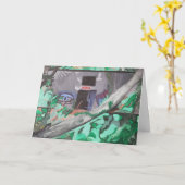 アクリルもし誕生カー熱狂するド「あなたは十分に入力」 カード (黄色い花)