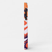 アクリルイエローオレンジ液抽象芸術模様 Case-Mate iPhoneケース (裏面/左)