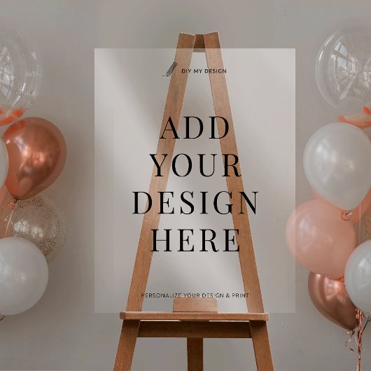 アクリルイベントサイン印刷24x36インチカスタムデザイン アクリルサイン