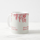 アクリルウォールアート コーヒーマグカップ (正面左)