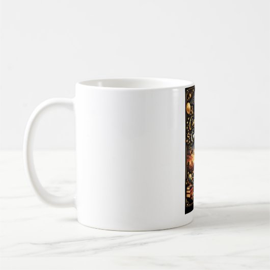 アクリルウォールアート コーヒーマグカップ (左)