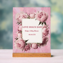 アクリルエレガントサイン – 結婚式に最適，イベント