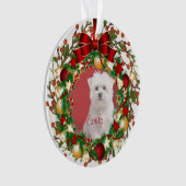 アクリルオーナメントを写真でパーソナライズ オーナメント (正面)