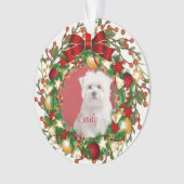 アクリルオーナメントを写真でパーソナライズ オーナメント (正面)