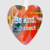 アクリルオーナメントオリジナル抽象芸術アート オーナメント (正面)