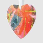 アクリルオーナメントオリジナル抽象芸術アート オーナメント (正面)