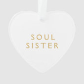 アクリルオーナメントギフトforソウルシスター オーナメント (裏面)