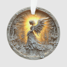 アクリルオーナメント白熱［赤熱］光を放つ天使 オーナメント