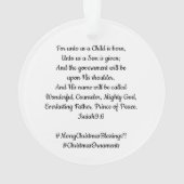 アクリルオーナメント オーナメント (裏面)