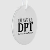 アクリルオーナメント、円 オーナメント (正面)