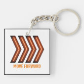 アクリルカスタムキーチェーン |耐久パーソナライズされた鍵 キーホルダー (裏面)