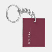 アクリルカスタムグンディのモノグラム キーホルダー (正面左)