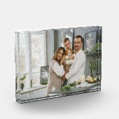 アクリルカスタムフォトブロックパーソナライズされたフォトギフト フォトブロック (左)