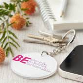 アクリルキエレガントーチェーン キーホルダー (正面右)