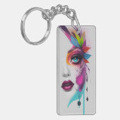 アクリルキーチェーンのピーク キーホルダー (正面左)