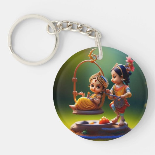 アクリルキーチェーン キーホルダー (正面)