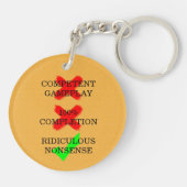 アクリルキーチェーン キーホルダー (裏面)