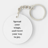 アクリルキーチェーン キーホルダー (裏面)