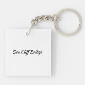 アクリルキーチェーン キーホルダー (裏面)