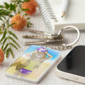 アクリルキーチェーン キーホルダー (正面右)