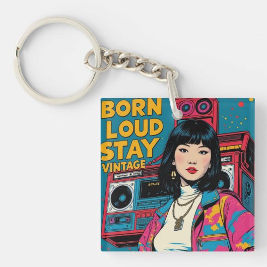 アクリルキーチェーン キーホルダー (正面)